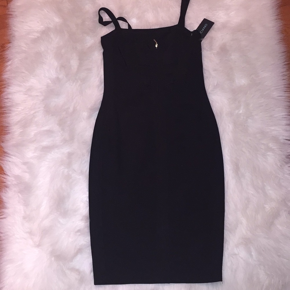 Marciano Guess “ jet black” bandage dress